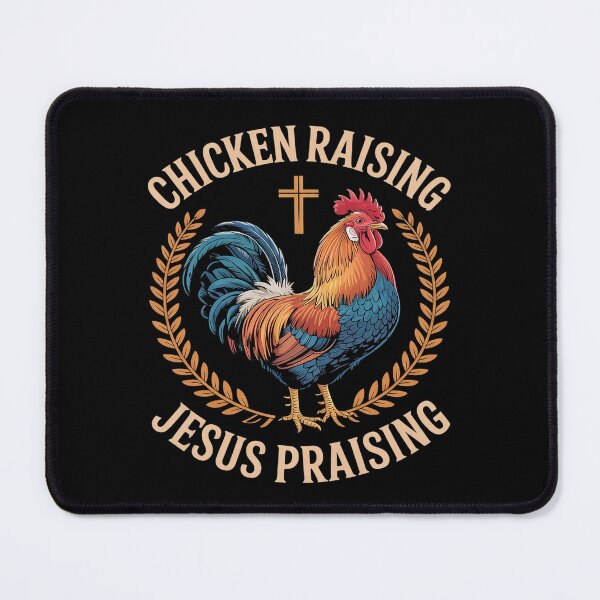 Item preview, Chicken Raising & Jesus Praising designed and sold by MarryIsMonth.