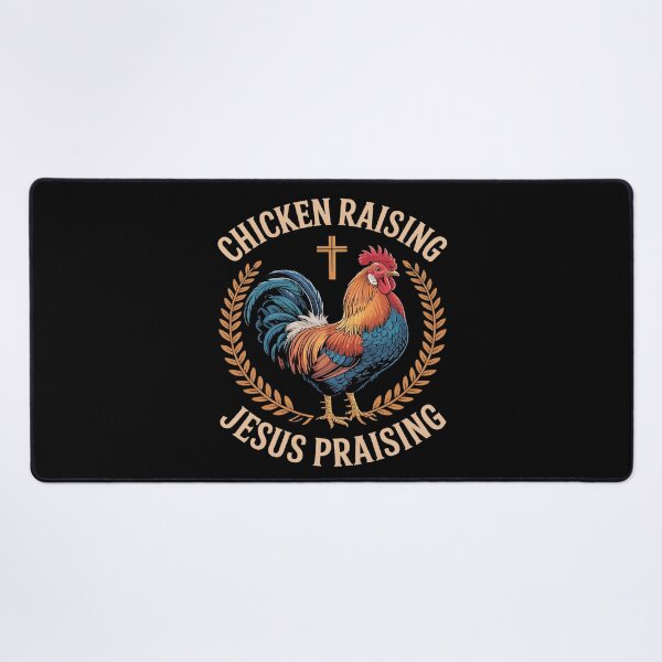 Item preview, Chicken Raising & Jesus Praising designed and sold by MarryIsMonth.