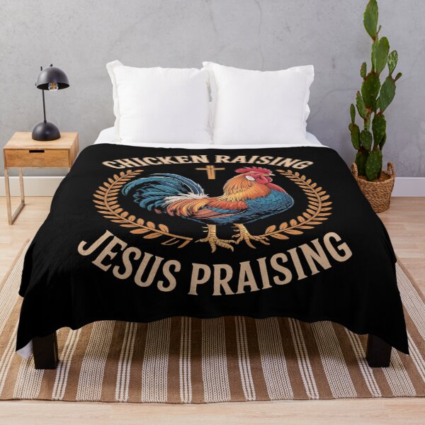 Item preview, Chicken Raising & Jesus Praising  designed and sold by MarryIsMonth.
