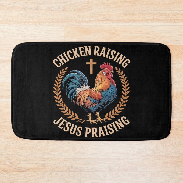 Item preview, Chicken Raising & Jesus Praising  designed and sold by MarryIsMonth.