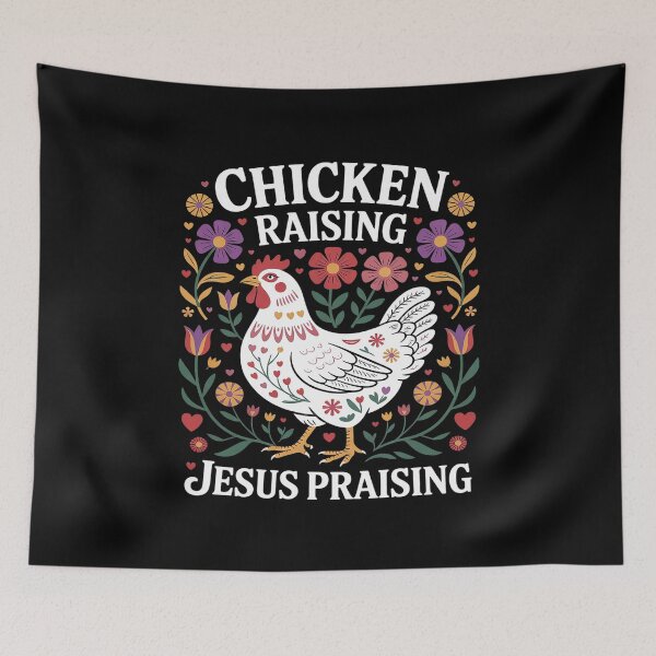 Item preview,  Chicken Raising & Jesus Praising 10  designed and sold by MarryIsMonth.