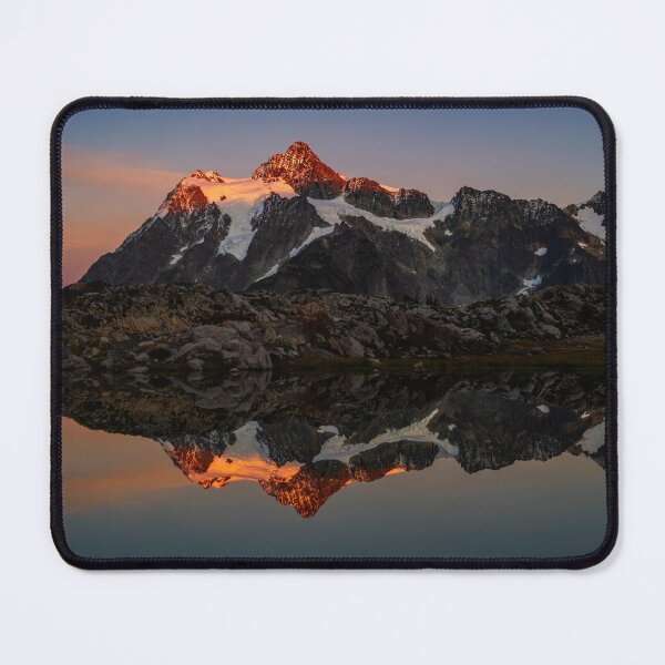 Item preview, Shuksan Moonrise Alpenglow designed and sold by DawsonImages.