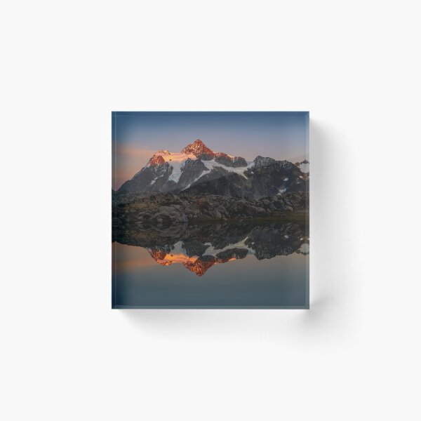 Item preview, Shuksan Moonrise Alpenglow designed and sold by DawsonImages.