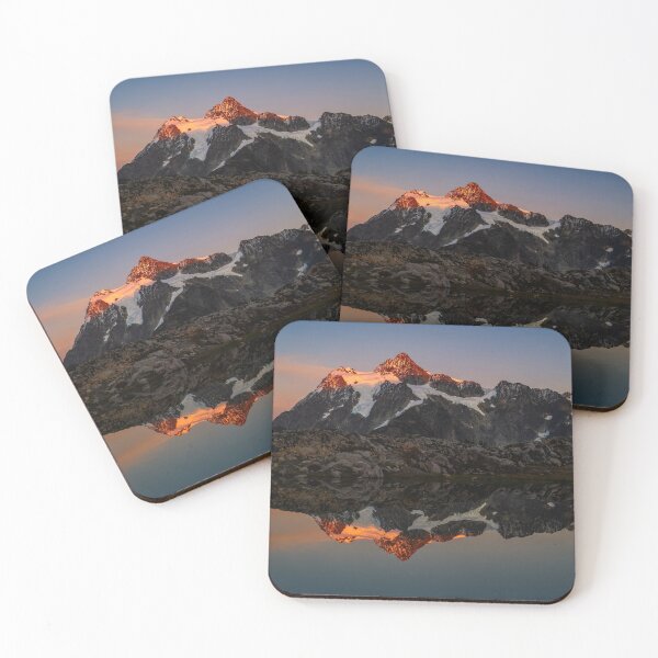 Item preview, Shuksan Moonrise Alpenglow designed and sold by DawsonImages.