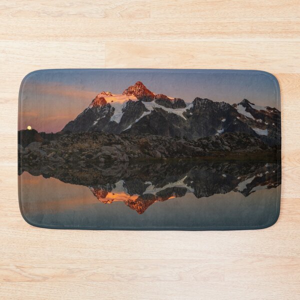 Item preview, Shuksan Moonrise Alpenglow designed and sold by DawsonImages.