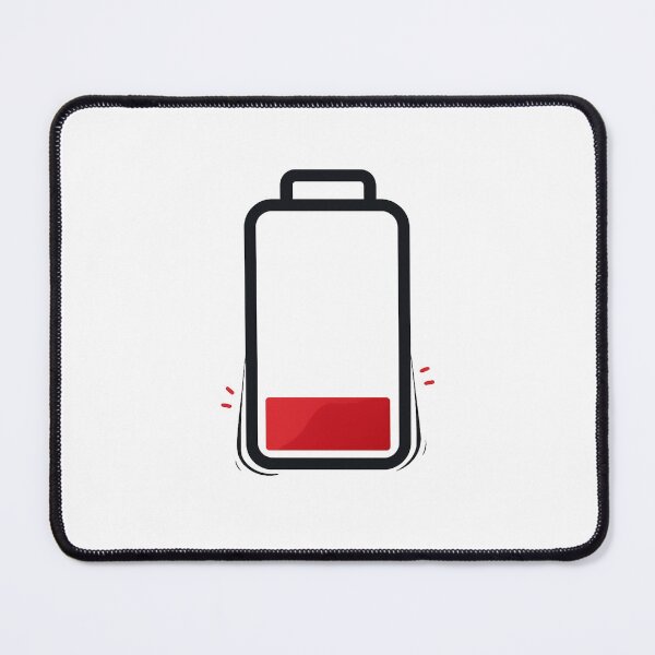 Item preview, Low Battery Warning Illustration designed and sold by Motiva100.
