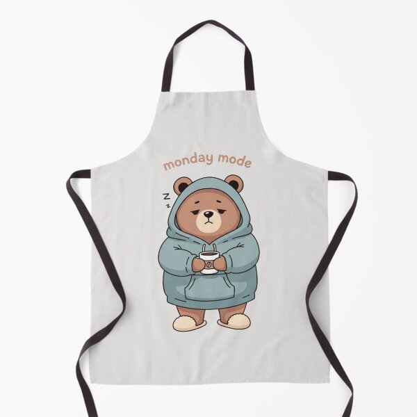 Item preview, Sleepy Bear Monday Mode Funny Work Meme designed and sold by Moon's Arts.