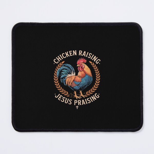 Item preview, Chicken Raising & Jesus Praising 32 designed and sold by SyntaxClaw.