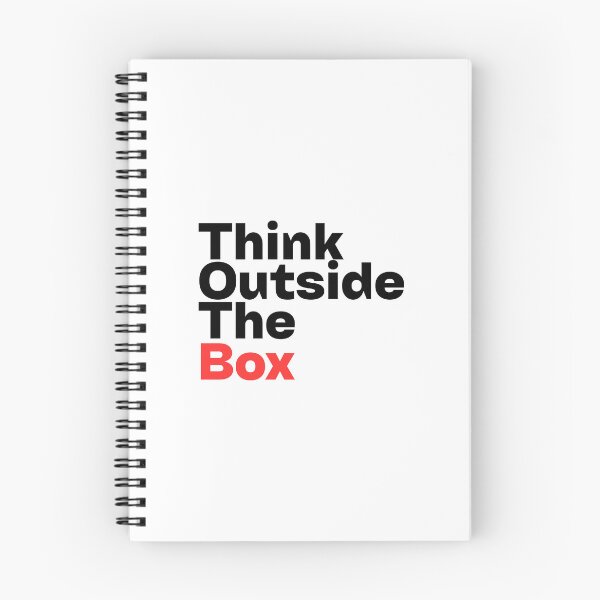 Item preview, Think outside the box designed and sold by tedrify.