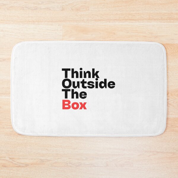 Item preview, Think outside the box designed and sold by tedrify.