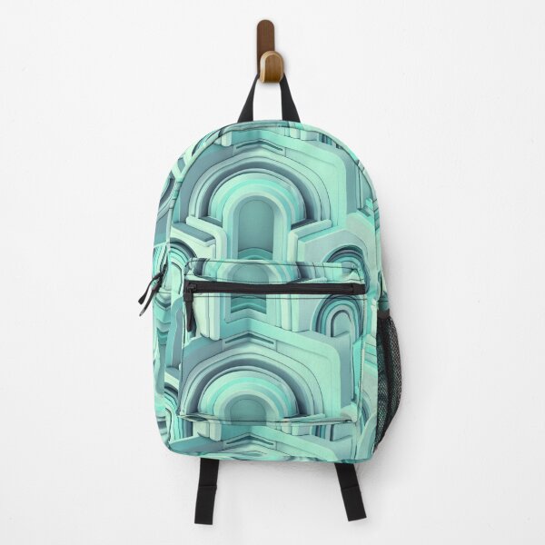 Item preview, Mint Arch Blocks designed and sold by Kaleidoscope Print.