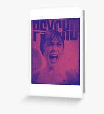 PSYCHO Greeting Card