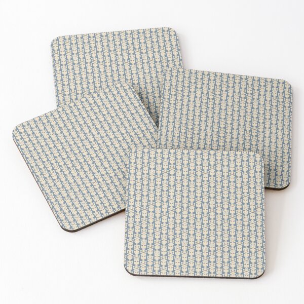 Item preview, English Country Cottage Petite Willoughby Pattern in Flax and Washed Indigo designed and sold by kierkegaard.