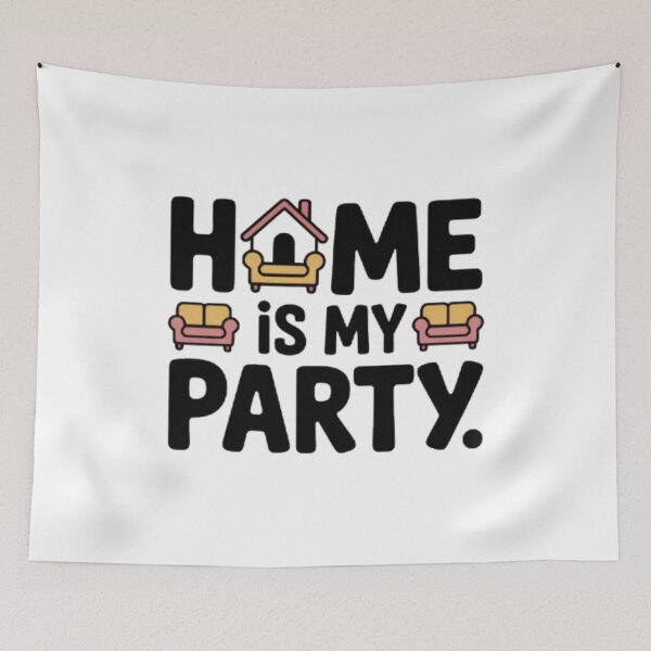Item preview, Home Party Quote designed and sold by SnickerStation.
