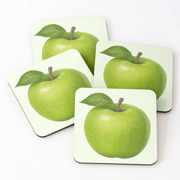 Item preview, Hand Drawn Green Apple | Crisp Fruit Illustration designed and sold by EmpressDestiny.