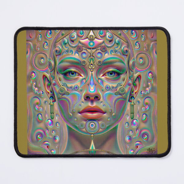 Item preview, Cosmic Embossed Echoes Macro Portrait designed and sold by LyquidAbyss.