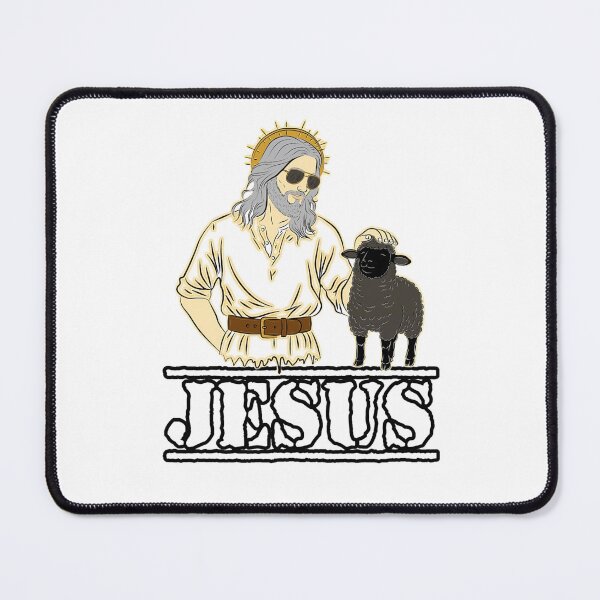 Item preview, Jesus with black sheep designed and sold by DigitalArtTK.