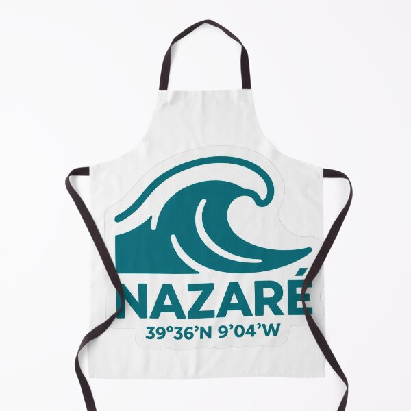 Item preview, Nazaré Big Wave Portugal Surf Badge designed and sold by vivaportugalstore.