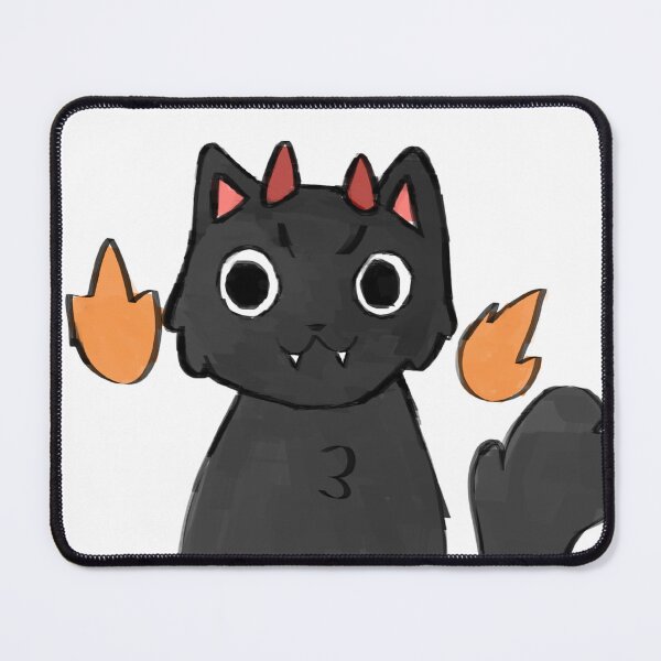 Item preview, Mischievous Black Cat designed and sold by nimsyart.