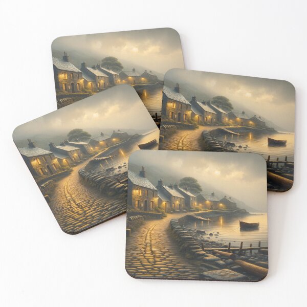 Item preview, Fog over Fishermans Bay designed and sold by Undersea Ai Art.