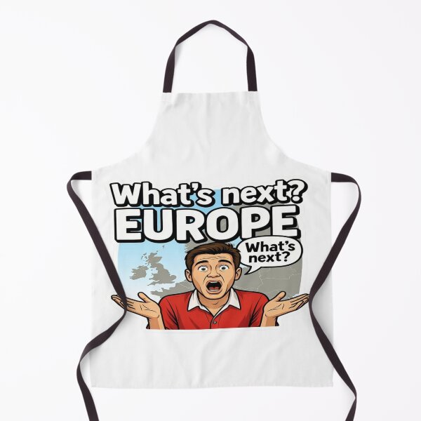 Item preview, What’s Next? EUROPE – Funny Travel Adventure T-Shirt & Sticker Design designed and sold by Sushikidsntoddlers.