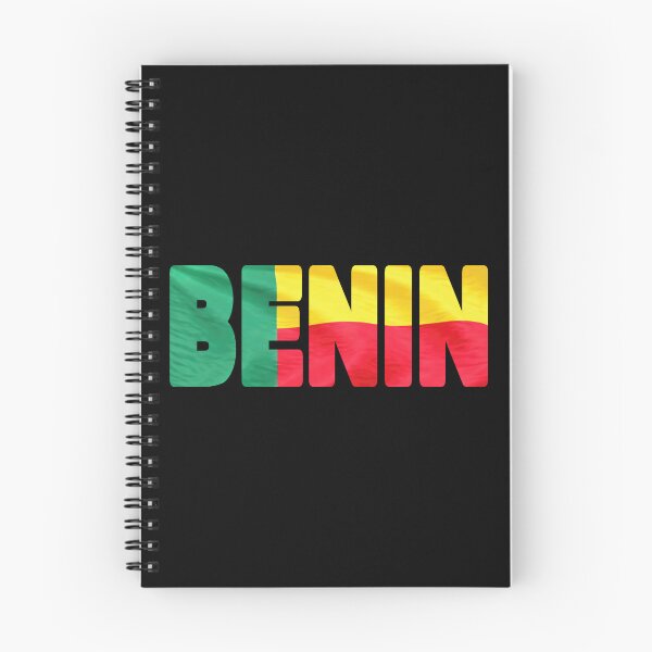 Item preview, BENIN - Flag Flying in Wind cut to Letters Souvenir Sticker Shirt T-Shirt designed and sold by Adam Gormley.