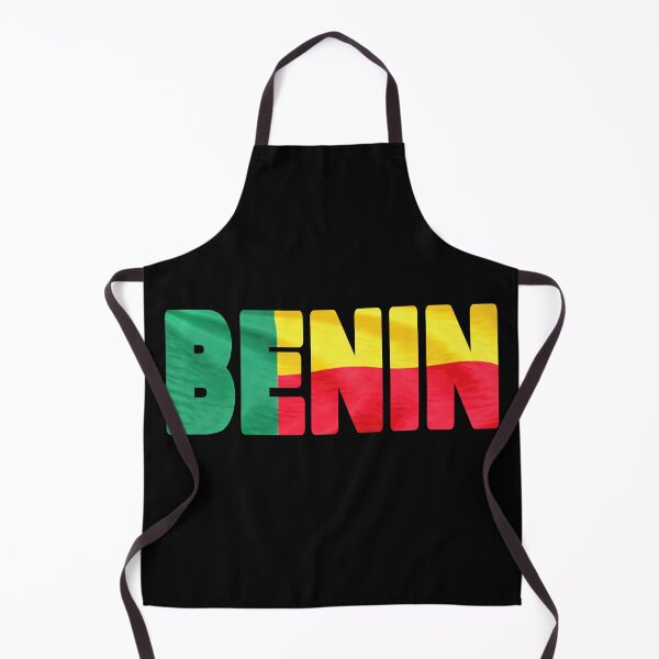 Item preview, BENIN - Flag Flying in Wind cut to Letters Souvenir Sticker Shirt T-Shirt designed and sold by Adam Gormley.
