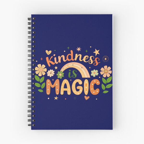 Item preview, Kindness Is Magic – Cute Rainbow Floral Positive Quote Design designed and sold by A1MarketDesigne.
