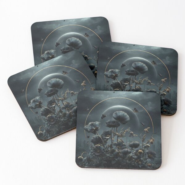 Item preview, Dark Flowers designed and sold by SteelandFlowers.