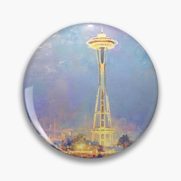 Item preview, Seattle World's Fair Space Needle Sunset designed and sold by IslandIncident.