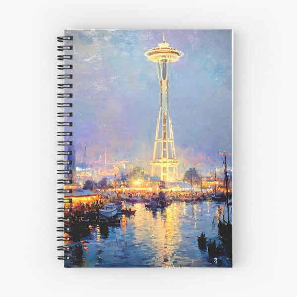 Item preview, Seattle World's Fair Space Needle Sunset designed and sold by IslandIncident.