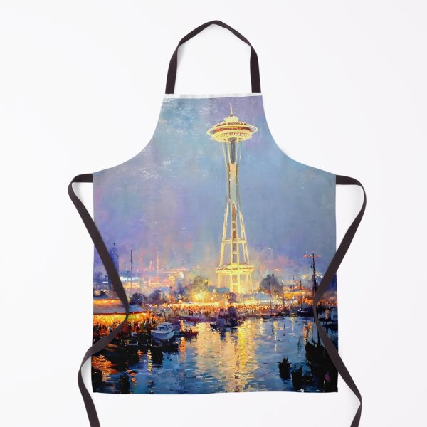 Item preview, Seattle World's Fair Space Needle Sunset designed and sold by IslandIncident.