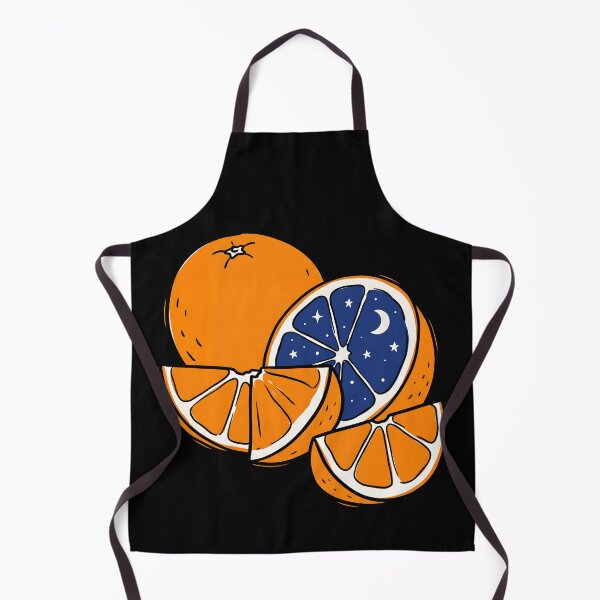 Item preview, Midnight Citrus – Cosmic Orange Surreal Fruit Art designed and sold by DesignedByMarty.