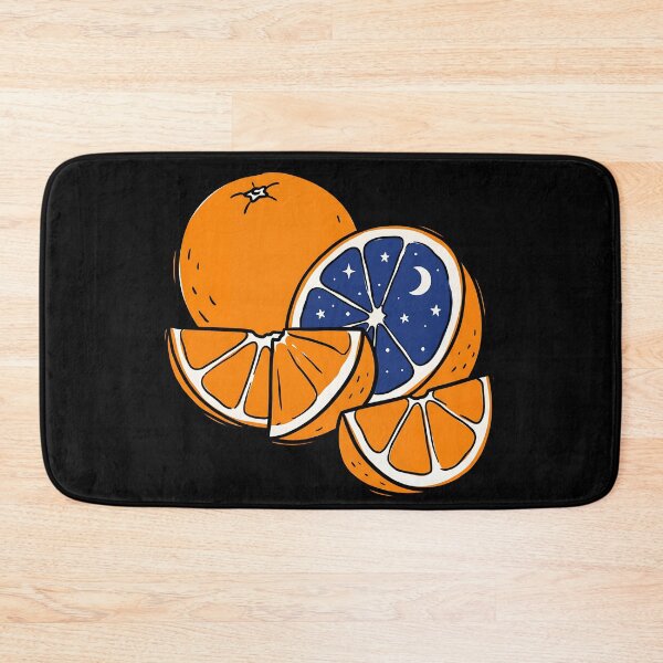 Item preview, Midnight Citrus – Cosmic Orange Surreal Fruit Art designed and sold by DesignedByMarty.