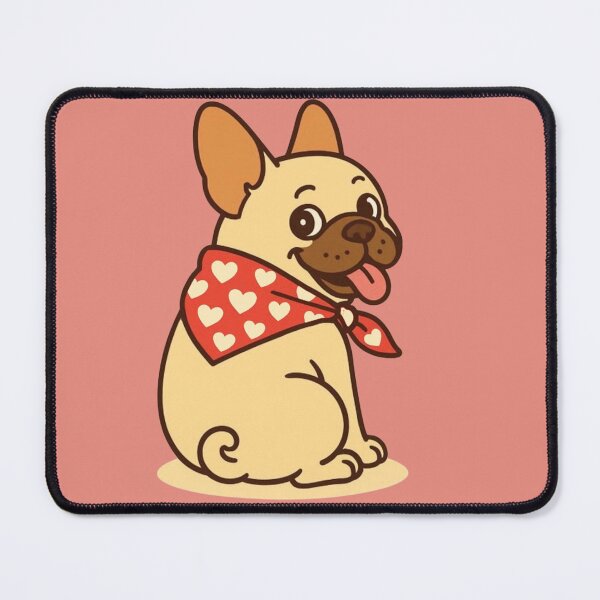 Item preview, French Bulldog Valentine Illustration – Modern Dog Art designed and sold by Aloloco.