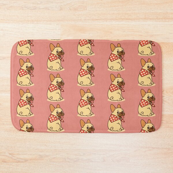 Item preview, French Bulldog Valentine Illustration – Modern Dog Art   designed and sold by Aloloco.