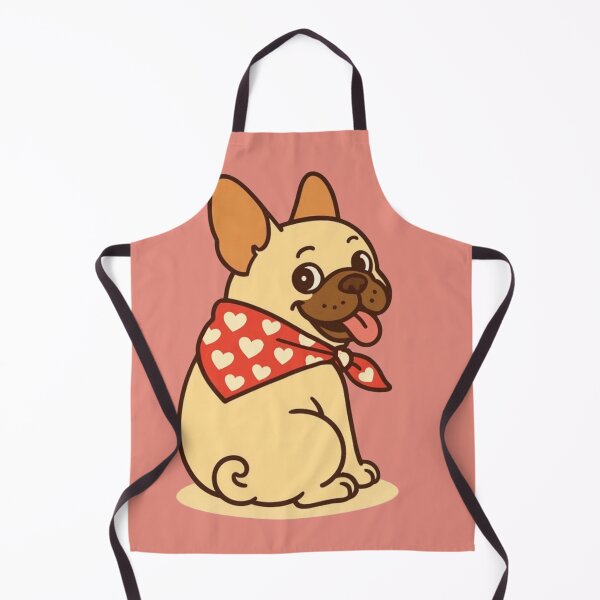 Item preview, French Bulldog Valentine Illustration – Modern Dog Art designed and sold by Aloloco.