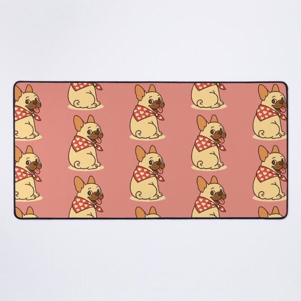 Item preview, French Bulldog Valentine Illustration – Modern Dog Art designed and sold by Aloloco.
