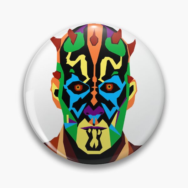 Artikelvorschau, Darth Maul – Leuchtende Farben entworfen und verkauft von trudolphi.