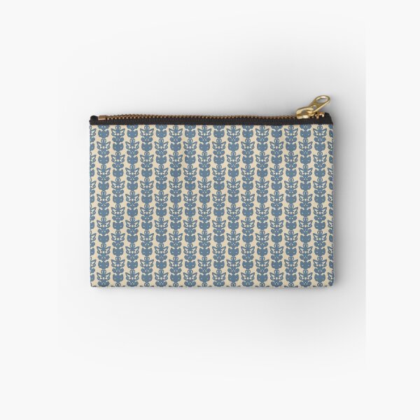 Item preview, English Country Cottage Petite Willoughby Pattern in Washed Indigo and Flax designed and sold by kierkegaard.