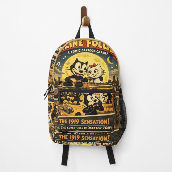 Item preview, Feline Follies Vintage Cartoon – Classic cat illustration in retro style designed and sold by Mauswohn.