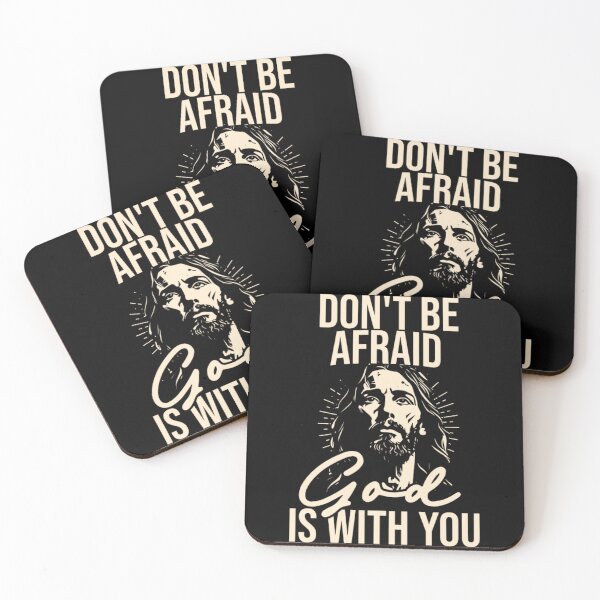 Item preview, Don’t Be Afraid – God Is With You | Christian Faith Inspirational Design designed and sold by GenZFashion000.
