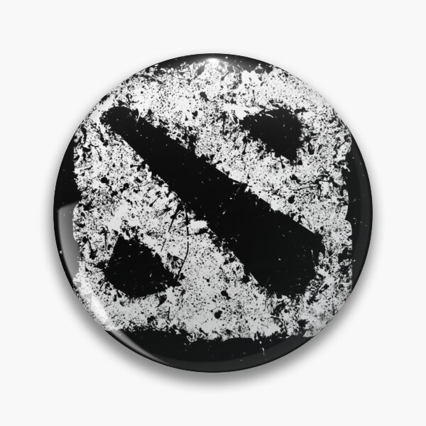 Item preview, Dota 2 Iconic Logo Grunge, Merch By Amazon, Redbubble, Teepublic, Limited Edition, Perfect Gift For designed and sold by SkulfloraOddit.