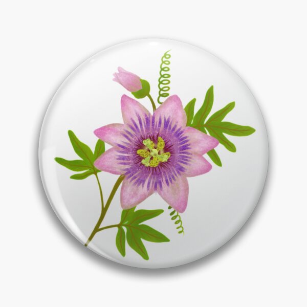 Item preview, Pretty Purple Passion Flower designed and sold by EmpressDestiny.