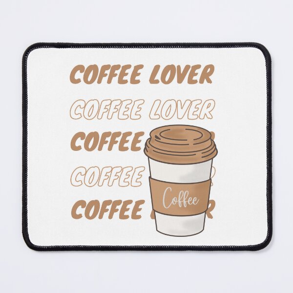 Item preview, Coffee Lover Typograhy Qoute designed and sold by hazem22079.