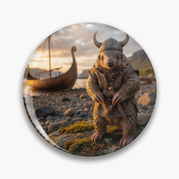 Item preview, Pangolin Viking Has Arrived on These Shores designed and sold by Tridentulus.