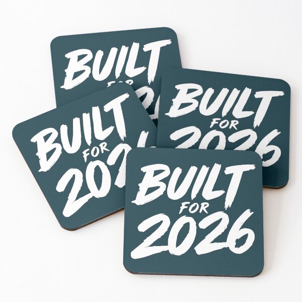 Item preview, Built for 2026 Typography Design designed and sold by DavidTeeStudio.
