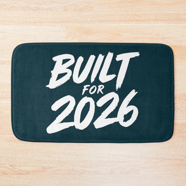 Item preview, Built for 2026 Typography Design designed and sold by DavidTeeStudio.