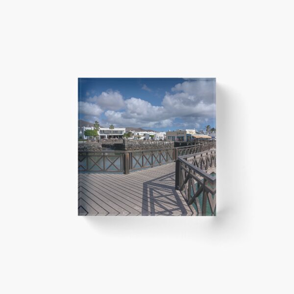 Item preview, Playa Blanca Marina Footbridge designed and sold by hawkie.