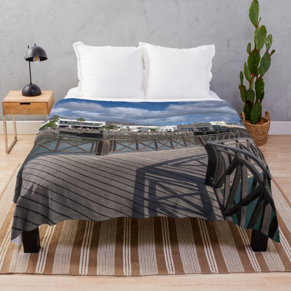 Item preview, Playa Blanca Marina Footbridge designed and sold by hawkie.